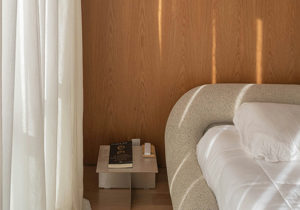 Fresh hotel room with scent