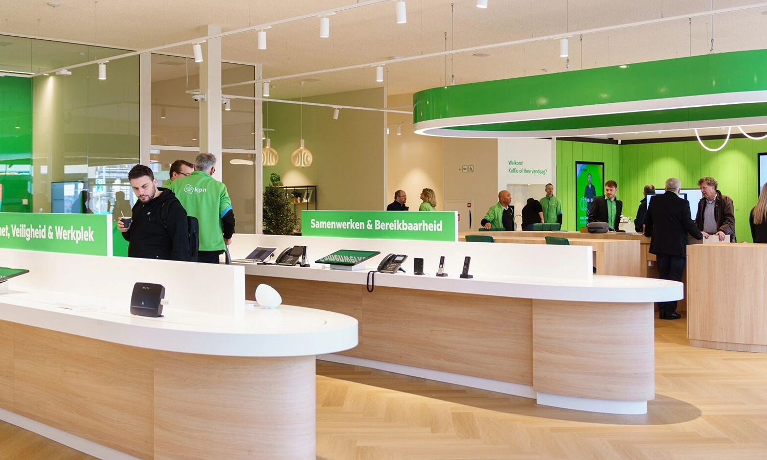 Boutique KPN avec expérience olfactive