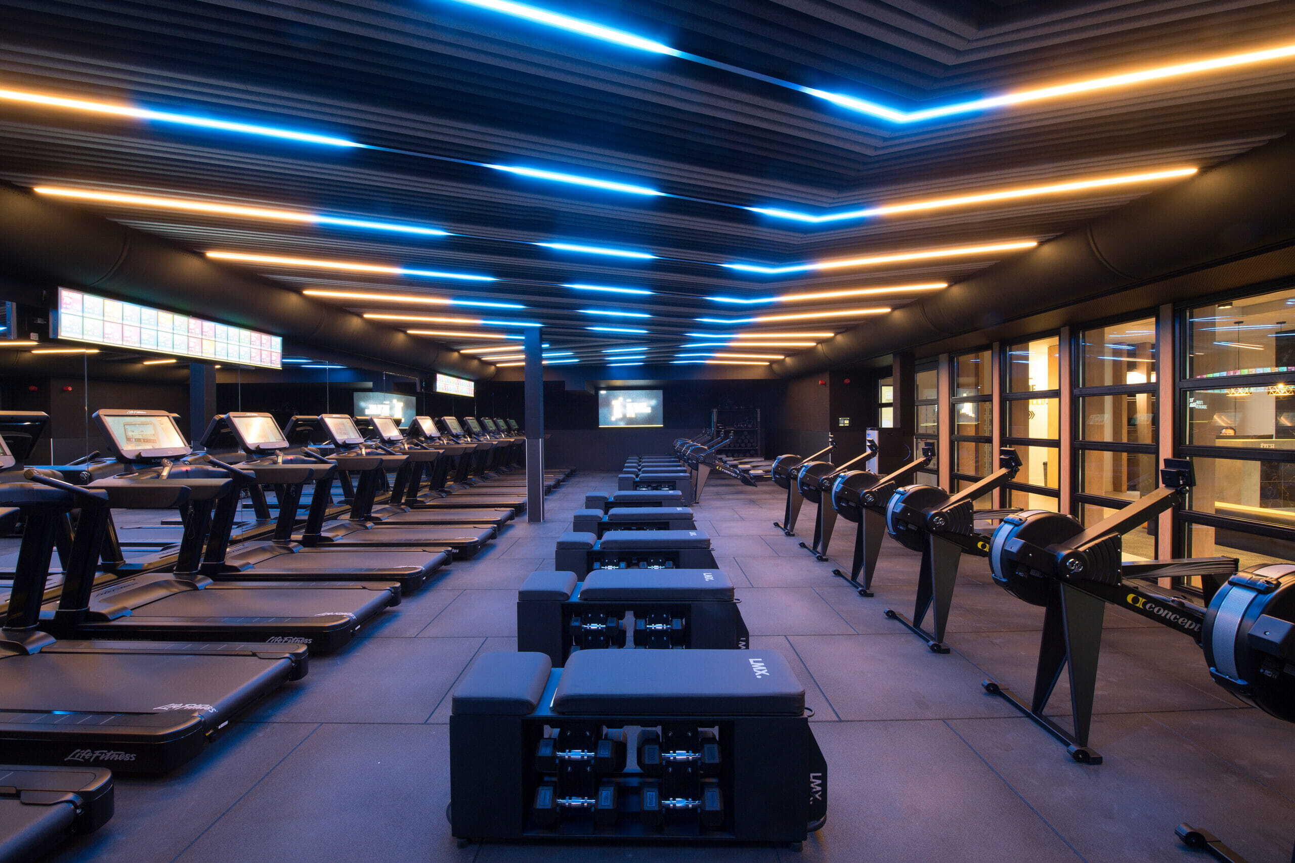 switch the gym interior