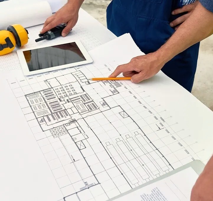 People collaborating on a scent plan to create the optimal scent experience in a space