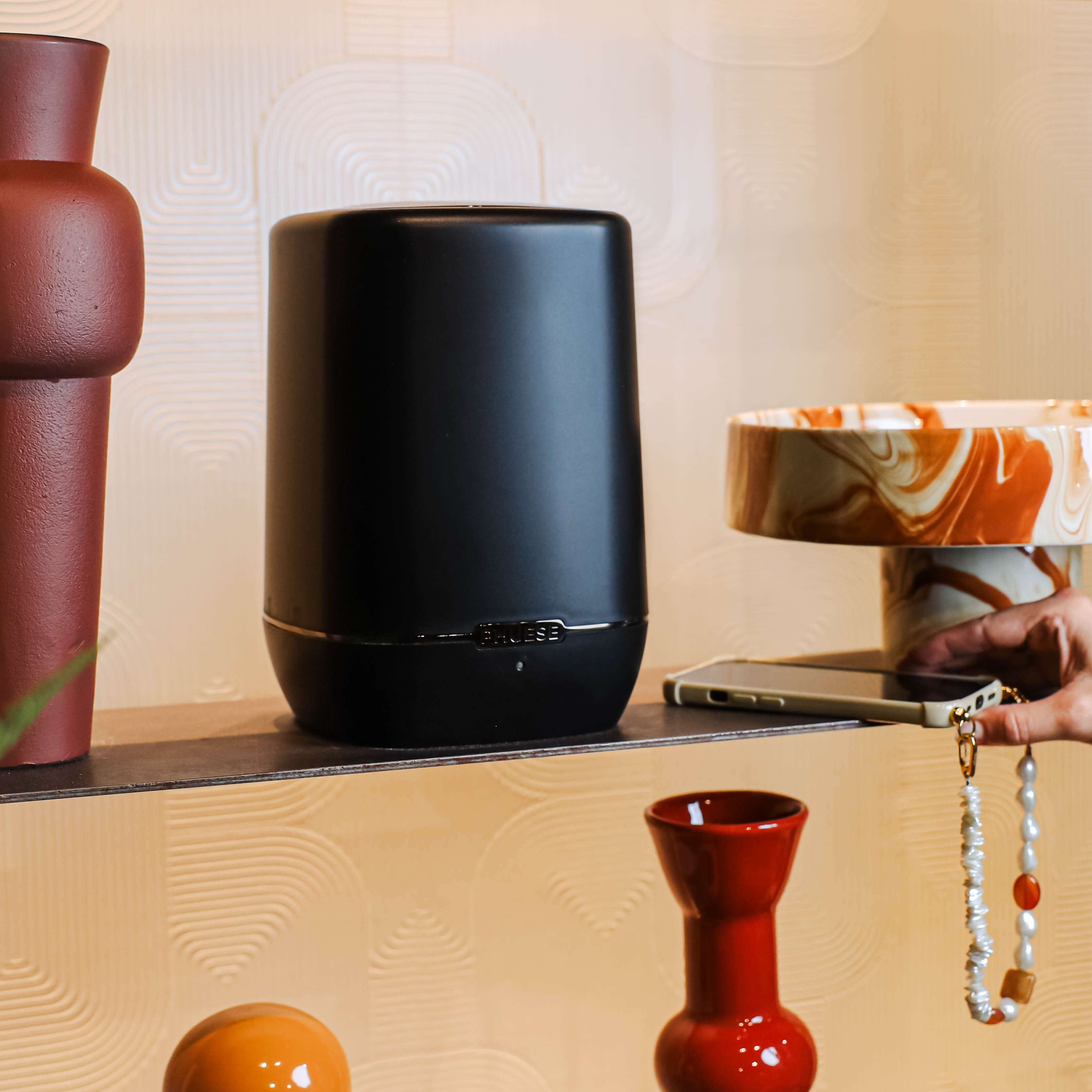 The One scent device elegantly placed in a premium interior, delivering optimal scent experience