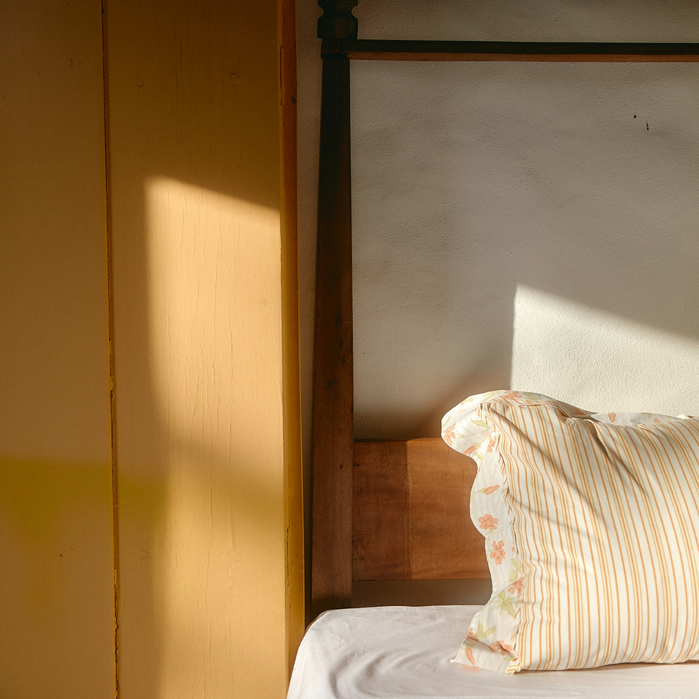 Fresh and relaxing hotel room environment
