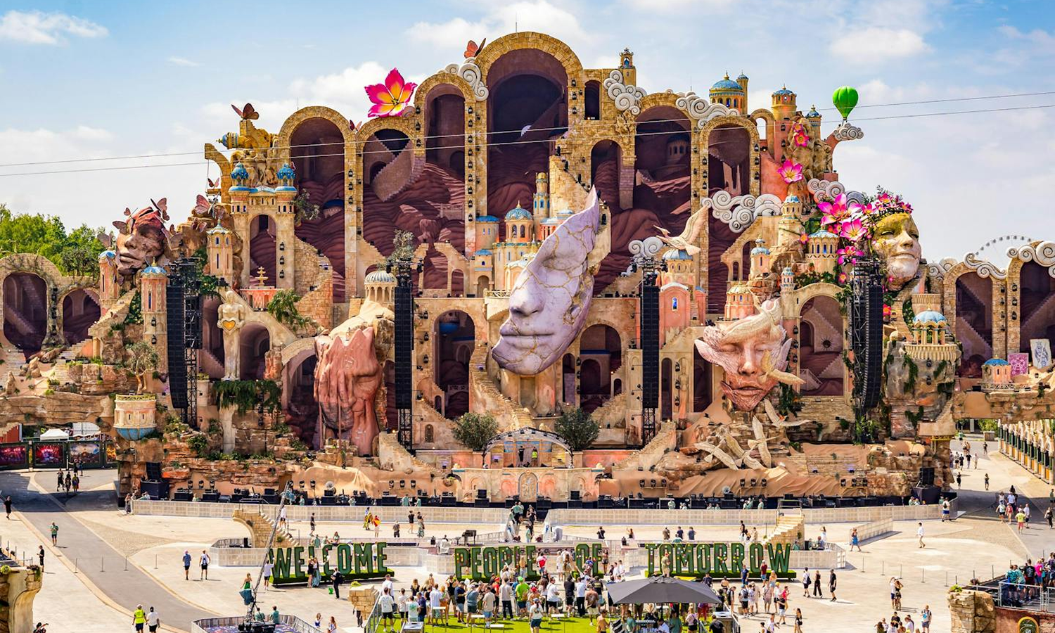 Scent experience at Tomorrowland