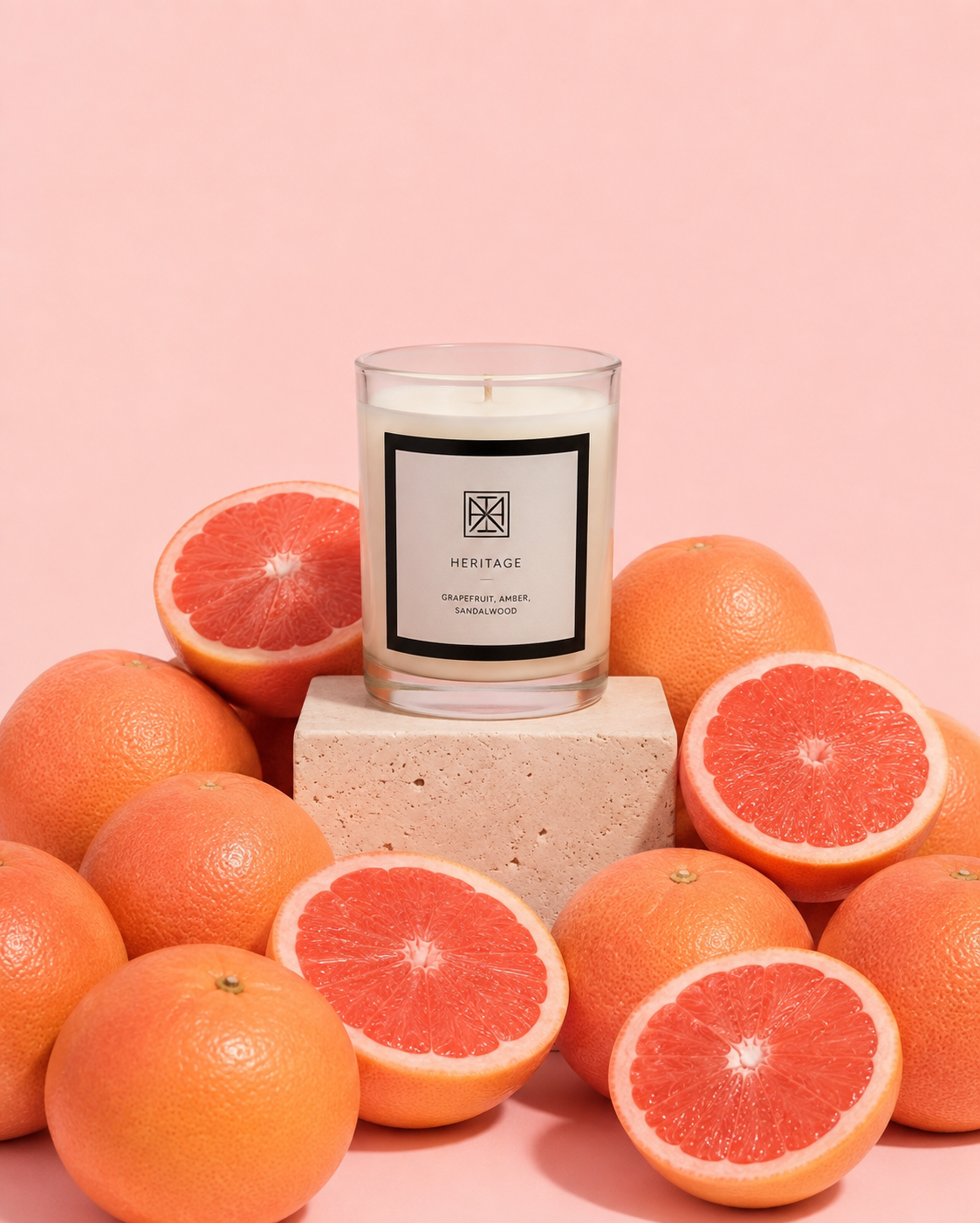 scented candles grapefruit